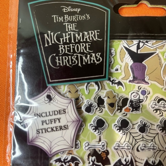 Disney The Nightmare Before Christmas Sticker Pad - Black and White - Picture 3 of 7